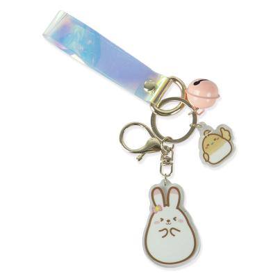 China Custom High Quality Cute Cartoon Animal 2d/3d Figure Custom Logo Kids Key Chains Acrylic Key Chain for sale