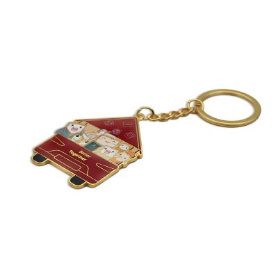 China Custom Keychain Manufacturer OEM Key Chain Made Custom Logo Soft 2D 3D PVC Custom Keychain for sale