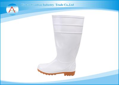 중국 유행 방수와 Antislip Pvc 장화 남녀 공통 까만 Wellingtons 판매용