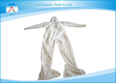 Cina L'in generale del lavoratore uniforma il vestito protettivo eliminabile delle tute di Nonwoven in vendita