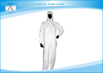 China Industry Reflective Work Safety Disposable Polypropylene Coveralls Workwear for sale