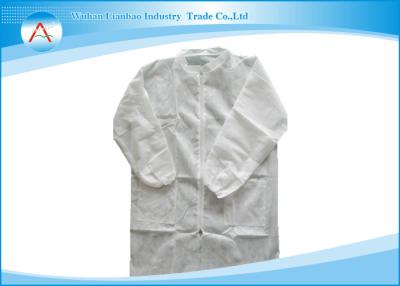 China Antistatic Safety Disposable Protective Coverall For Electronics / Food Workshop for sale