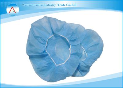 China Double Elastic Eco Friendly Disposable Surgical Caps , Disposable Mob Caps For Hospital for sale