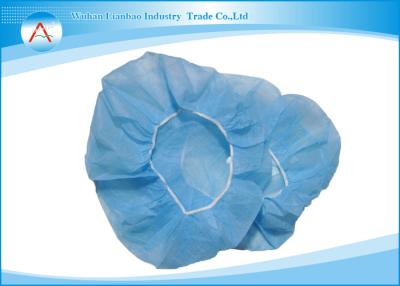 China Disposable Surgical Non Woven Doctor / Mob / Clip / Strip / Bouffant Caps for sale