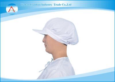 China Food / Chemical / Electronic Ear Cover Working Hat Cap in Clean Room for sale