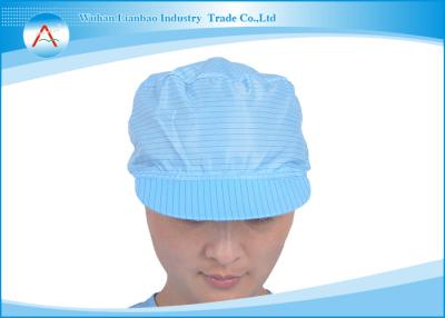 China Clean room Unisex Dust-proof Cap  Apparels Accessories in Workshop for sale