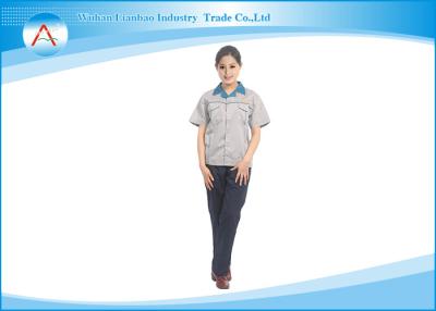 China Uniformes incorporados tratados produto químico do Workwear, uniforme da indústria para o trabalhador à venda