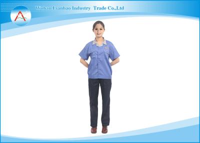 China Short Sleeve Overall Industrial Work Uniforms Workwear for Workers for sale