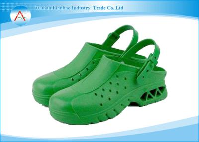 China Comfortable Green Anti slip Surgery Nursing Operating Room Footwear Clogs of EVA Material for sale