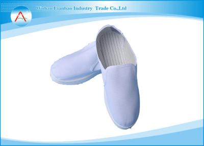 China Light Weight Comfortable Cavas Anti Static Footwear Easy To Wash And Dry for sale