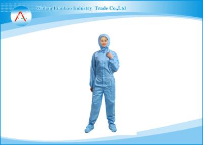 China Traje 100% del sitio limpio del workwear del poliéster para el ESD protector en venta