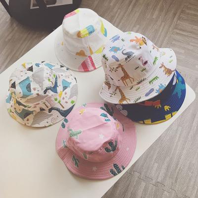 China Wholesale Kids Bucket Hat Summer Cute Picture Fisherman Hats For Boys And Girls for sale