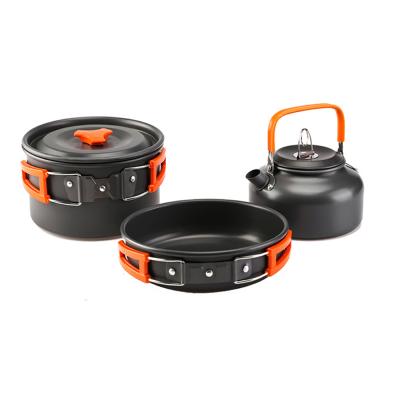 China 6pcs Cheap Sustainable Non Stick Induction Cookware Pans Iron Pots Cookware Sets Cooking Cast Iron Enamel Cookware Set for sale