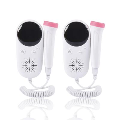 China Factory Direct Wholesale Price Metal Doppler Ultrasound Baby Detector Cheap Direct Fetal Heart Monitor for sale