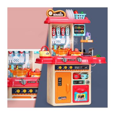 China New Creativity Children's Toys Great Kitchen Toy Kids Kitchen Set Circulating Kitchen Water and Smoke Toys for Children for sale