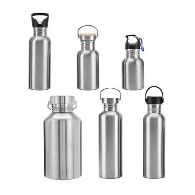 China Viable Wholesale 2L Leak Proof Vacuum Insulated 304 Stainless Steel Sports Water Bottle Drinkable Single Wall Travel OEM for sale