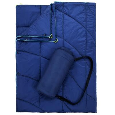 China Lightweight Sherpa Outdoor Waterproof Nylon Winter Camping Puffy Blanket for sale