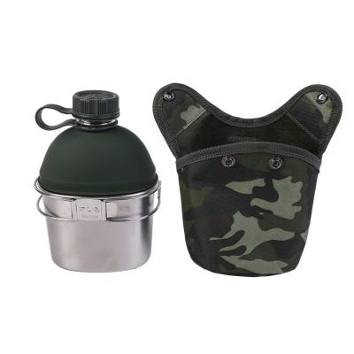 China 304 Stainless Steel SS1LS 1L Drinking Canteen for sale