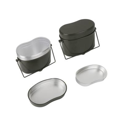 China Viable Hot Design Military Aluminum Mess Tin With 3 Sets for sale