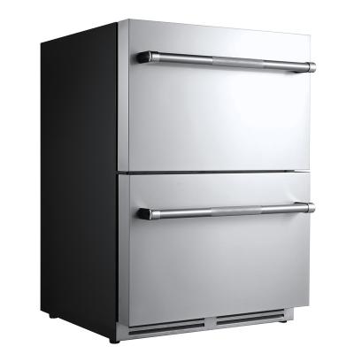 China COMPRESSOR BCD110L bult-in or free use indoor or outdoor drawer freezer for sale