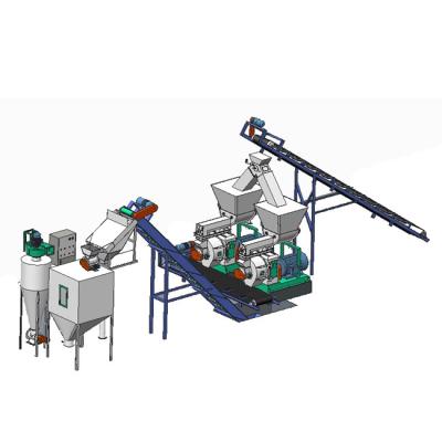 China wood pellet plant production line / wood pellet plant built in spain, wood pellet making machine line for sale