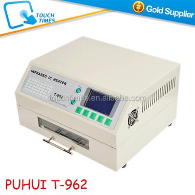 China PUHUI T962 IC Infrared Heater Reflow Oven 800 W Reflow 180 x 235 mm T-962 for sale