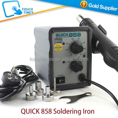 China PCB Soldering 858 Low Cost Professional Hot Air Smd Fast Rework Station For Iphone Repair for sale