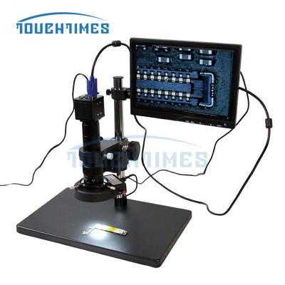 China TBK-10A 10~18X Digital Electronic Video Microscope LED VGA Portable Microscope For PCB Motherboard Repair TBK-10A for sale