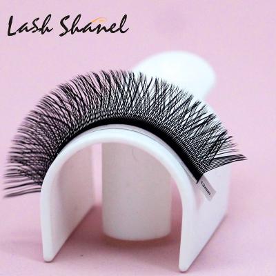 China Soft/Softer Natural/Light Weight/Durable/Stable Curl/Fluffy/Volume Fans 0.05 Premium 0.07 V-Shaped Lash Soft Dense Yy Shape Private Labels Extensions Clover 3d 5d Volume Fan Premade color YY W eyelash for sale