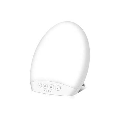 China Bedroom Oval Shape Adjustable Bright Portable Light White Energy Sun Lamp LED Therapy SAD Lamp For Depression for sale