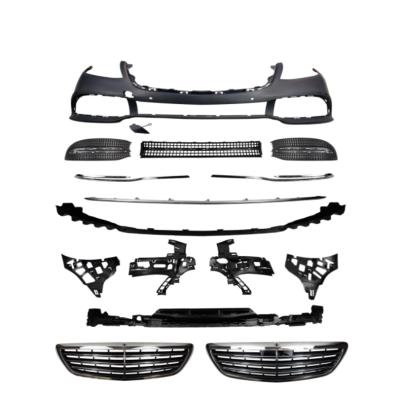 China PP Complete Front And Rear Car Bumpers Body Kits For Mercedes Benz W222 S Class 2228804600 2018 2019 2020 for sale