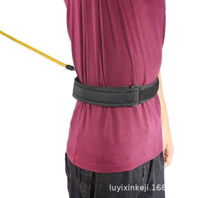 China 2022 Adjustable New Design Fixed Swimming Belt Resistance Parachute Belt Training Rope for sale