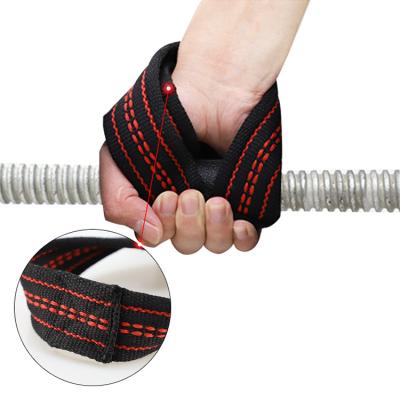 China Type 8 universal cotton fitness training asist weightlifting push up belt grip belt non-slip handles band together, weightlifting belts for sale