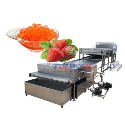 China Easily cleaned fully automatic jumping boba jelly balls making machine other snack machinery& industry equipment for sale