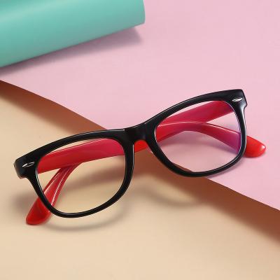 China For SKYWAY reading glasses hot sale kids full frame computer glass kids blue light anti blocking glasses frame silicone children glasses for sale