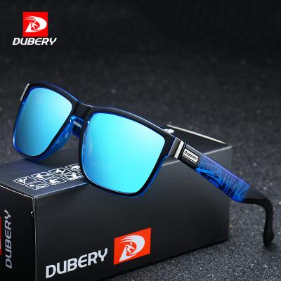 China Fashion DUBERY Sunglasses Brand Design Polarized Shades Male Vintage Sun Glasses Driver Mens Lenses For Summer Square UV400 Oculos Mirror Men for sale