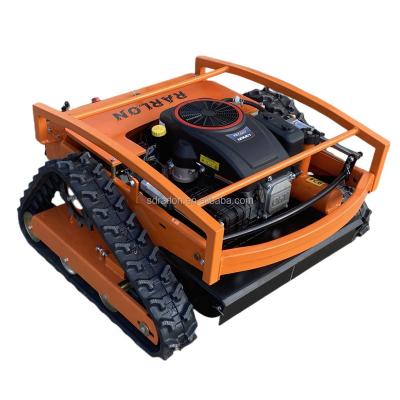 China 4-Stroke Rise 620mm Remote Control Cutter Garden Robot Zero Turn Crawler Lawn Mower for sale