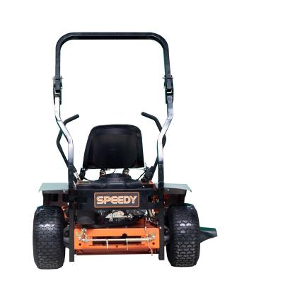 China SPY-50ZTR fast cordless 50 in. zero turns cutting width petrol ride-on mower with heavy duty fabricated platform with Loncin engine for sale