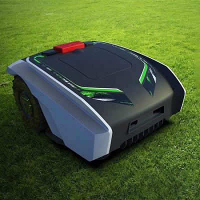 China High Efficiency Cordless Charging M18E 1500 Sqm ROBOTIC LAWN MOWER Electric Cordless For Mowing Lawn for sale