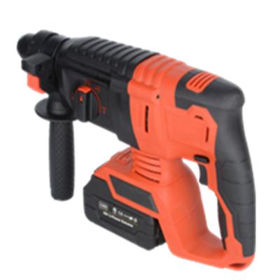 China 2018 New 740w Hotest Round Shank Drill 18v Lithium Battery Black And Red Hammer Electric Hammer Drill for sale