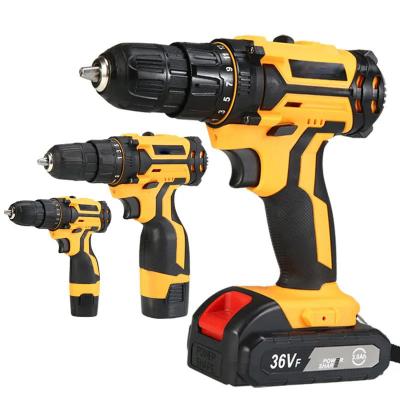 China TOOL POWER 36V Plastic Industrial Durable Electric Screwdriver 21V Lithium Battery Rechargeable Handy Cordless Power Drill for sale