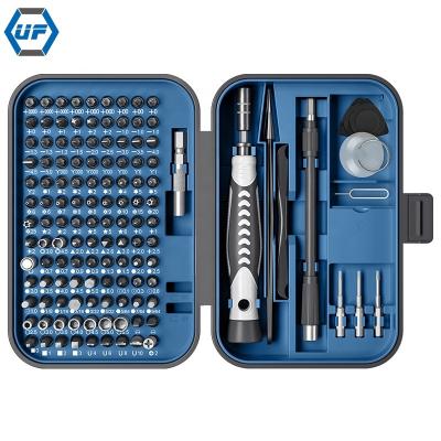 China 120PCS (Include 3pcs Long) Precise 130in1 Bit Screwdriver Set Repair Tool Kit For Phone Computer Professional Magnetic PC Camera Watch Laptop for sale