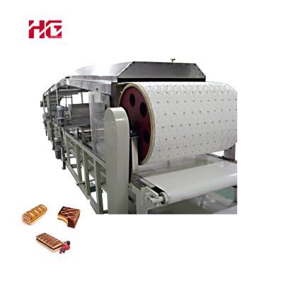 China Shanghai Hg Factory 500kg/hour High Automation Log Layer Cake Production Line for sale