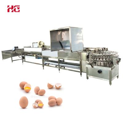 China Snack Factory Automatic Egg Equipment / Washing Egg Breaking Machine / Egg Cleaning Machine for sale