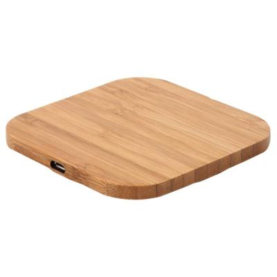 China Cell Phone Fit For Apple Iphone 13 12 5W 10W Pro Pro Max Bamboo Wood Fast Wireless Charger For Samsung Galaxy for sale