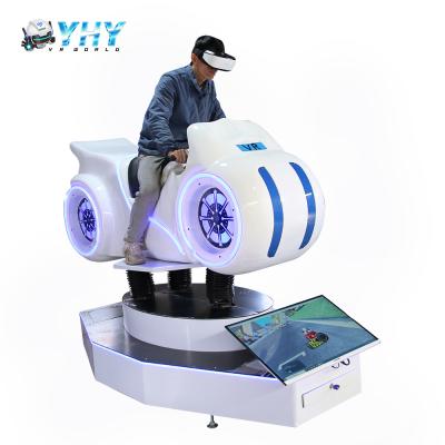 China White Motor Bike Simulator Arcade Game Machine 9D VR Motorcycle Simulator zu verkaufen