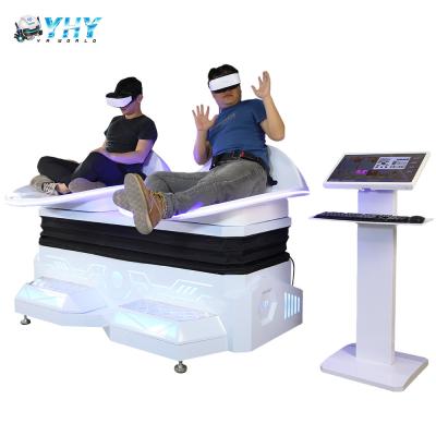 China Full Motion 9d Virtual Reality Cinema Double Seats Game VR Sliding Simulator for sale