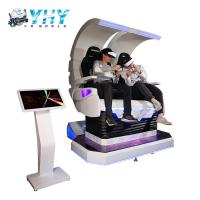 China Godzilla formte Rotations-Doppelt-Stuhl-Wesen Arcade Machine 9D VR Simulator-360 zu verkaufen