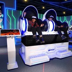 Cina 2 cinema di film del simulatore 2.5KW VR della sedia 9D di realtà virtuale di Seat con illuminazione fresca in vendita