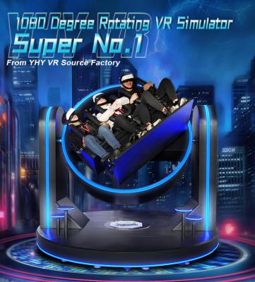 China Grad-Rotationssimulator der Ausrüstung VR1080 der virtuellen Realität der YHY-Superachterbahn-Maschine 9d zu verkaufen